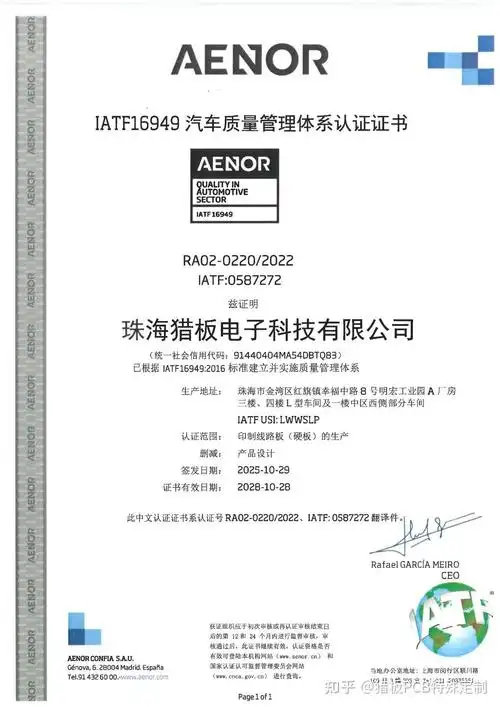 isocertification